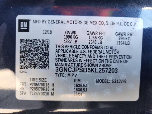 2019 Chevrolet Trax 1LT