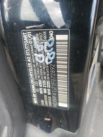 2001 Mercedes-Benz C 240