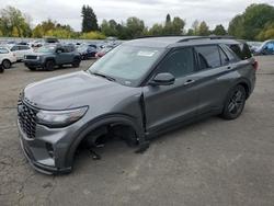 Ford salvage cars for sale: 2025 Ford Explorer St-line