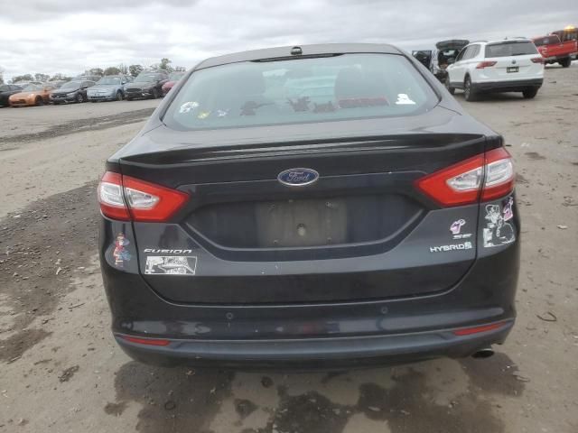 2013 Ford Fusion SE Hybrid