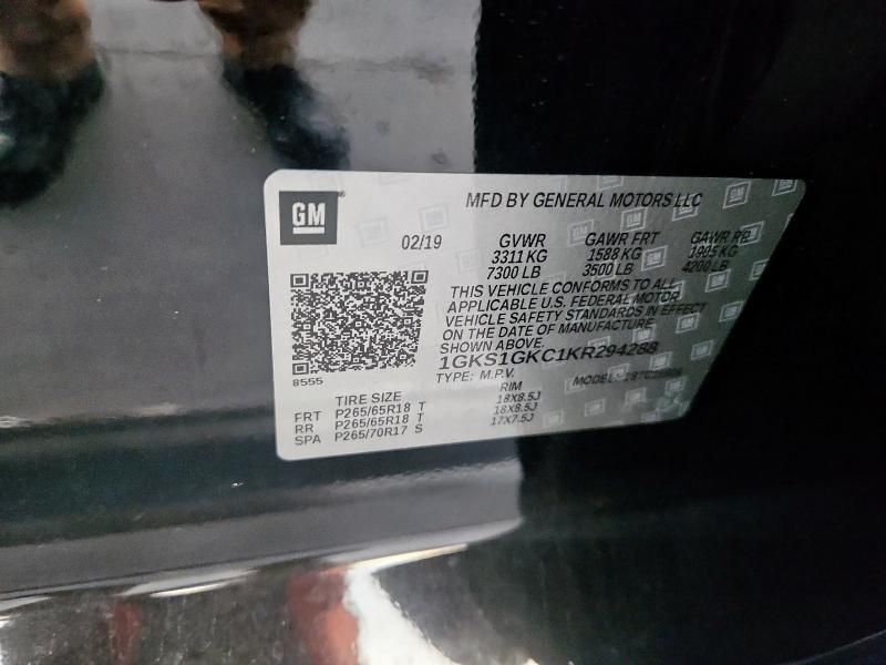 2019 GMC Yukon XL C1500 SLT