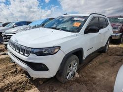 Vehiculos salvage en venta de Copart Albuquerque, NM: 2022 Jeep Compass Latitude