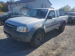 Salvage trucks for sale at York Haven, PA auction: 2002 Nissan Frontier King Cab XE