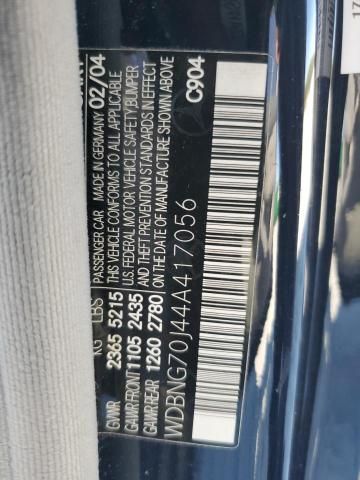 2004 Mercedes-Benz S 430