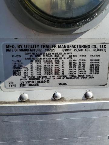 2024 Utility VS2RA Refrigerated Van Trailer