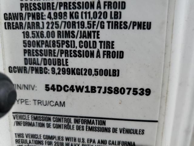 2018 Isuzu NPR HD