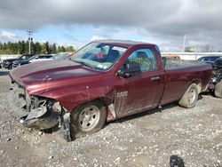 Salvage trucks for sale at Leroy, NY auction: 2017 Dodge RAM 1500 ST