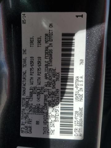 2014 Toyota Tundra Crewmax SR5