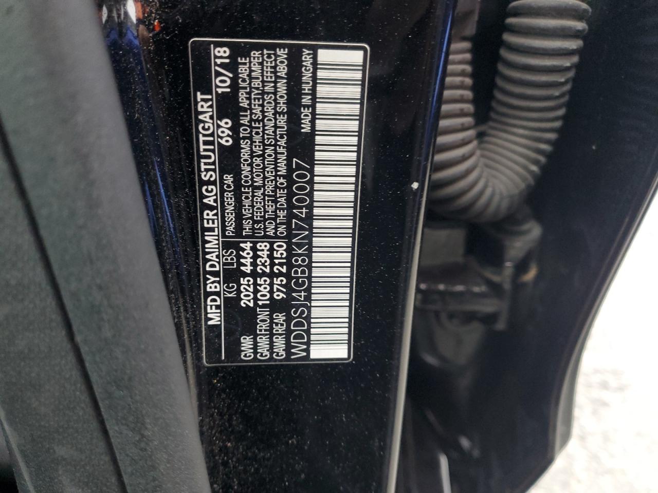 2019 Mercedes-Benz Cla 250 4matic