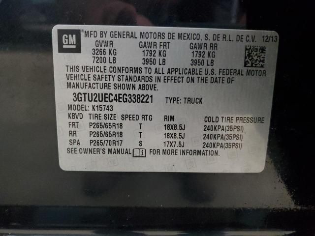 2014 GMC Sierra K1500 SLE