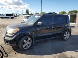 KIA Soul salvage cars for sale: 2010 KIA Soul +
