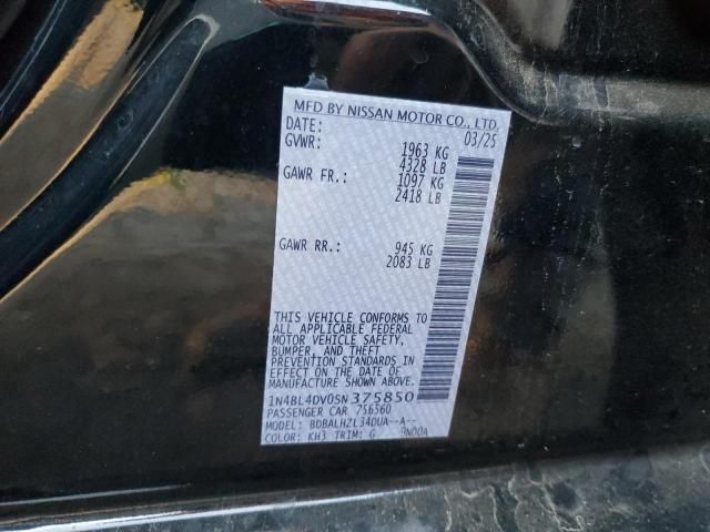 2025 Nissan Altima SV
