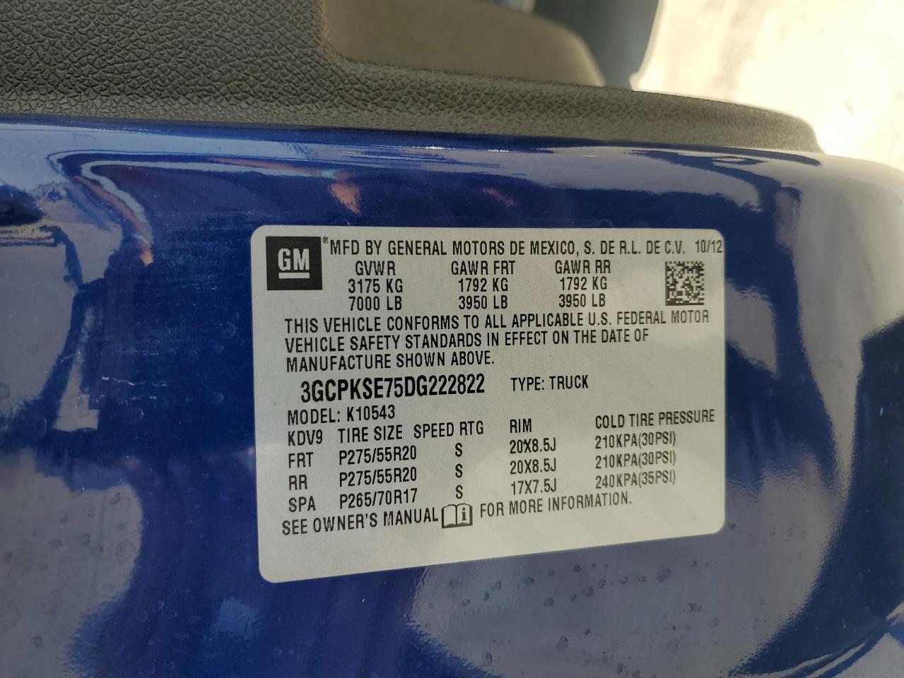 2013 Chevrolet Silverado K1500 LT