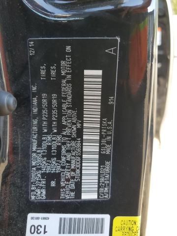 2015 Toyota Sienna Sport