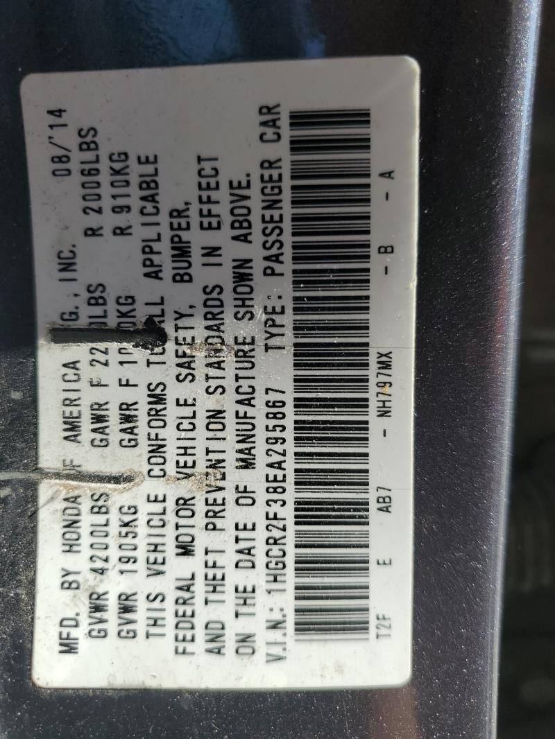 2014 Honda Accord LX
