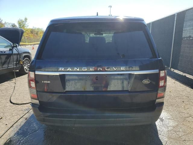 2016 Land Rover Range Rover HSE