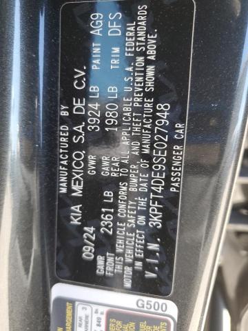 2025 KIA K4 lxs
