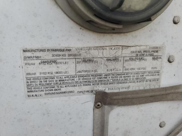 2006 Vanguard DRY Van Trailer