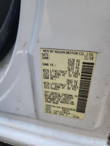 2017 Nissan NV 1500 S