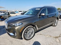 2020 BMW X7 XDRIVE40I en venta en Grand Prairie, TX