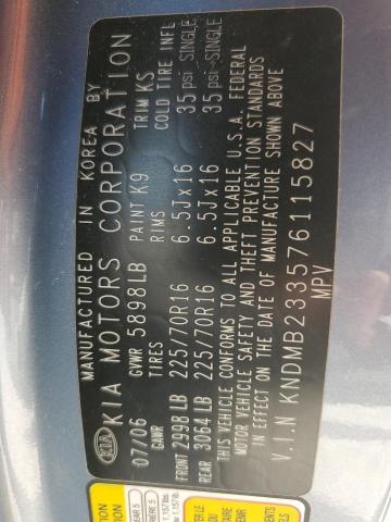 2007 KIA Sedona Base
