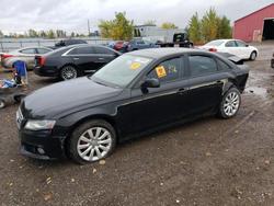 Vehiculos salvage en venta de Copart London, ON: 2012 Audi A4 Premium