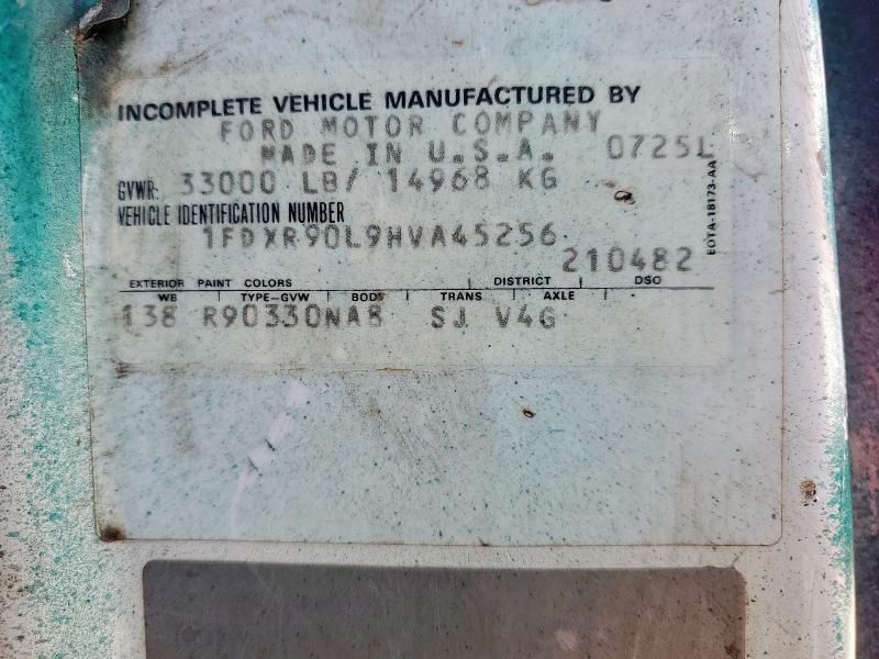 1987 Ford N-SERIES LN9000