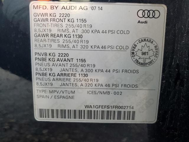 2015 Audi Q3 Prestige