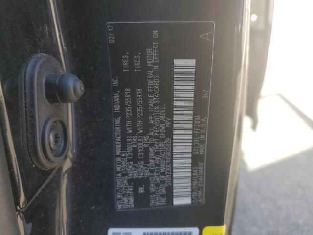 2017 Toyota Sienna XLE