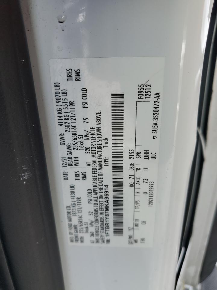 2021 Ford Transit T-250
