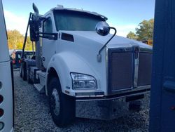 Salvage trucks for sale at West Warren, MA auction: 2019 Kenworth T880 ROLL-OFF Container Truck
