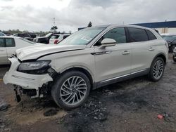 Vehiculos salvage en venta de Copart Woodhaven, MI: 2019 Lincoln Nautilus Reserve