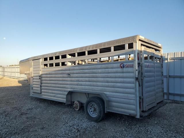 2016 Kiefer Built Inc. 2016 Kiefer Built A2G720 Livestock Trailer