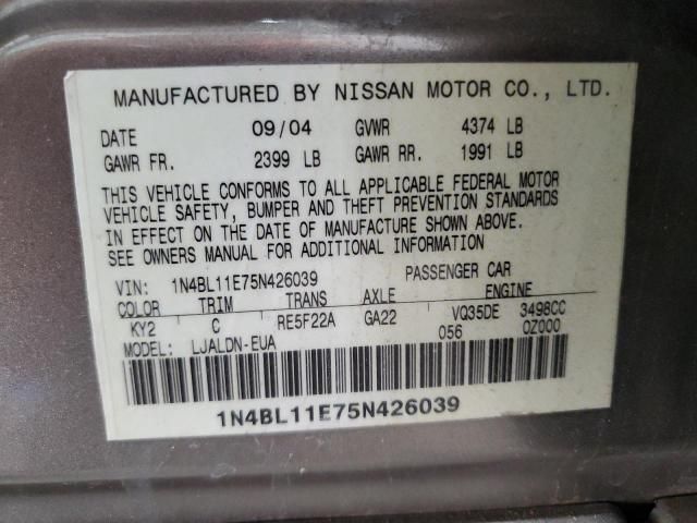 2005 Nissan Altima SE