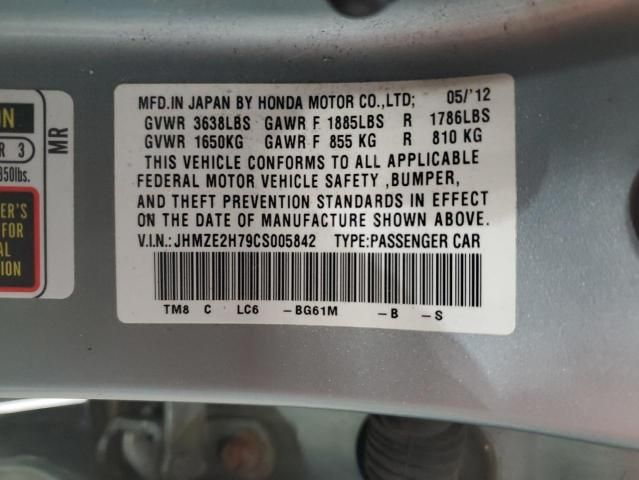 2012 Honda Insight EX
