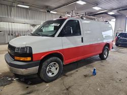 Salvage trucks for sale at Franklin, WI auction: 2020 Chevrolet Express G3500