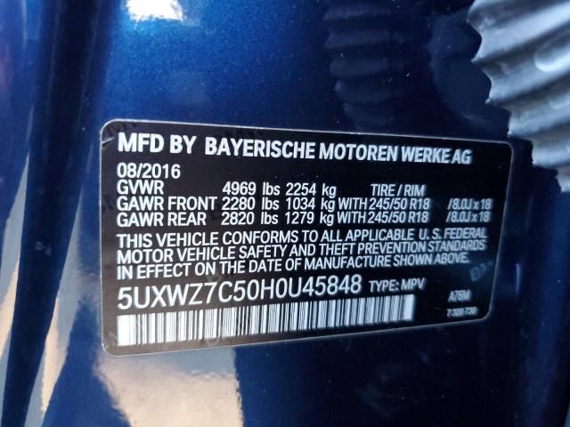 2017 BMW X3 SDRIVE28I