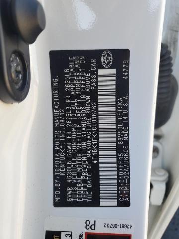 2012 Toyota Camry se