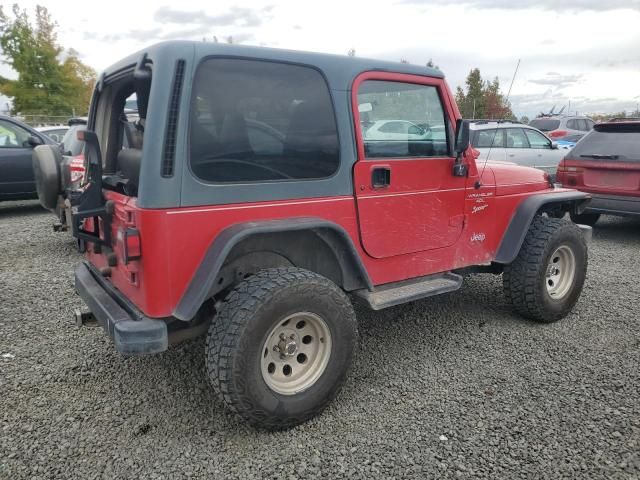 2001 Jeep Wrangler / TJ Sport