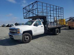 Salvage trucks for sale at San Diego, CA auction: 2017 Chevrolet Silverado C3500