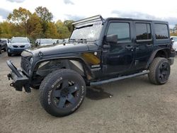 Jeep salvage cars for sale: 2014 Jeep Wrangler Unlimited Sport