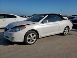 Toyota Camry Sola Vehiculos salvage en venta: 2005 Toyota Camry Solara SE