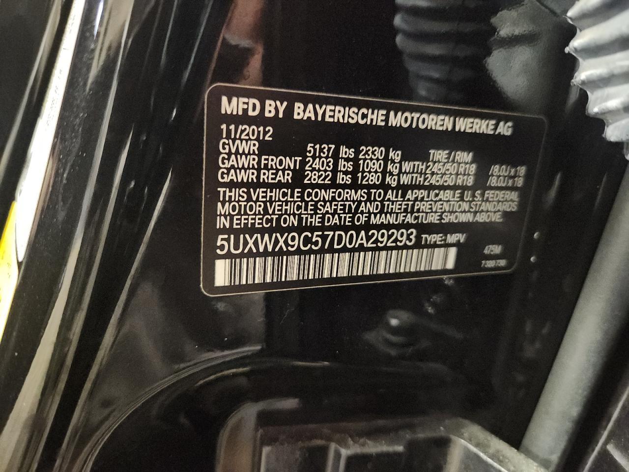 2013 BMW X3 Xdrive28i