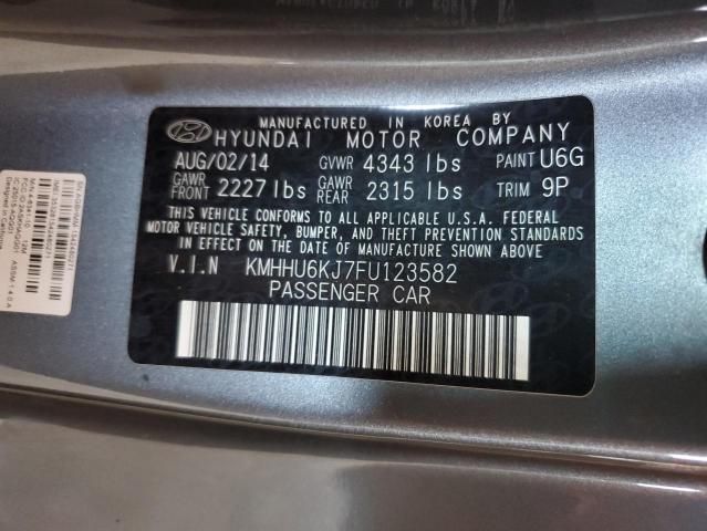 2015 Hyundai Genesis Coupe 3.8L