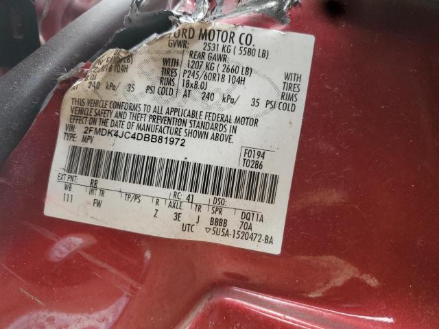2013 Ford Edge sel