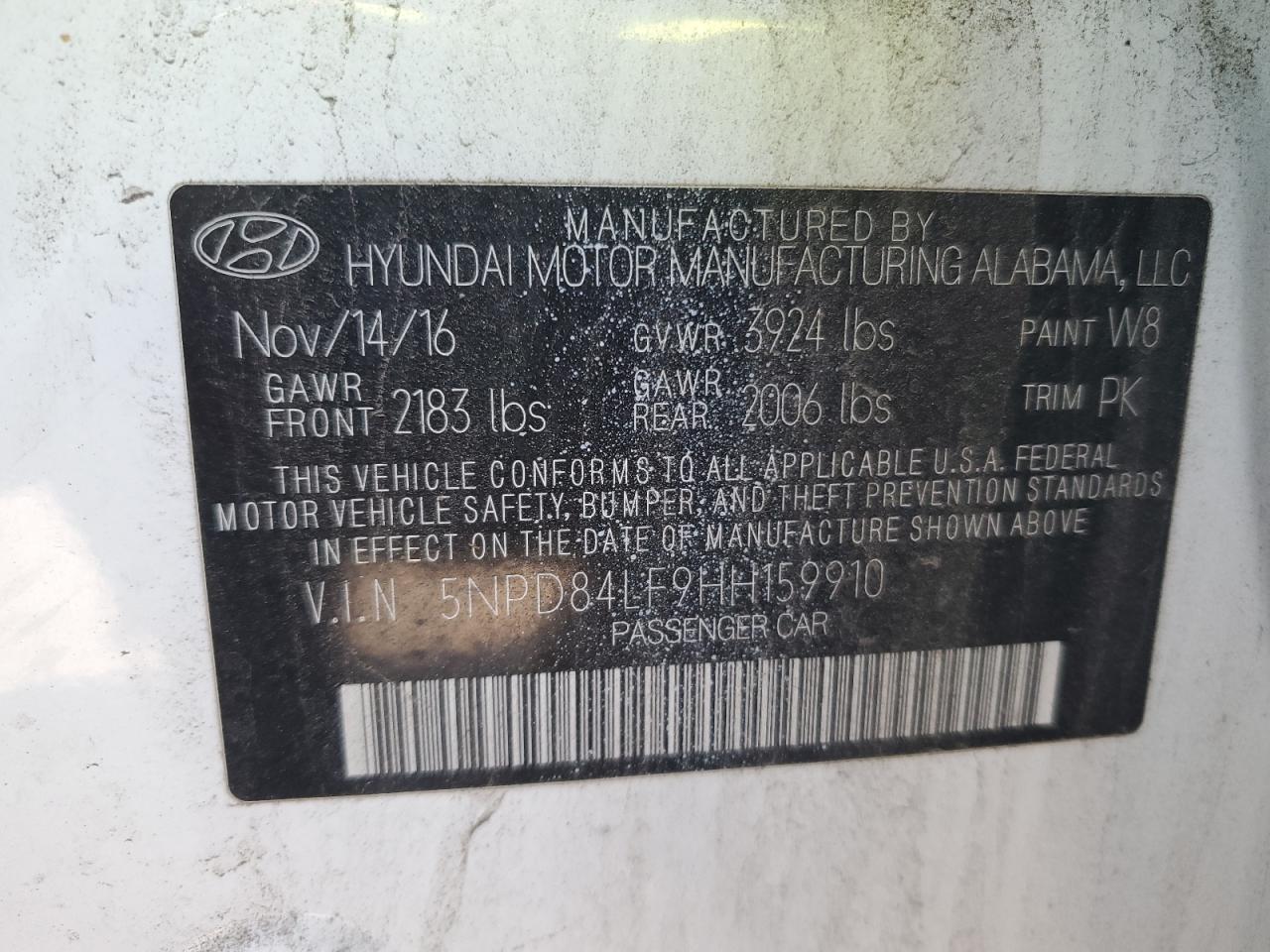 2017 Hyundai Elantra se