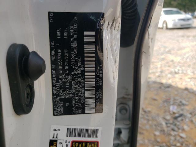 2020 Toyota Highlander xle