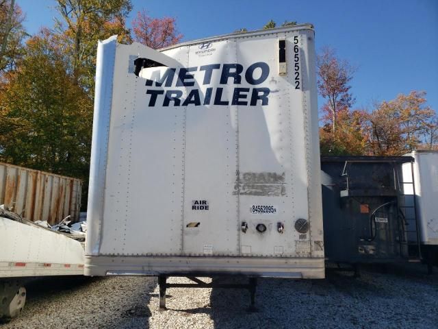 2016 Hyundai Translead VC2530152-AJS DRY Van Trailer