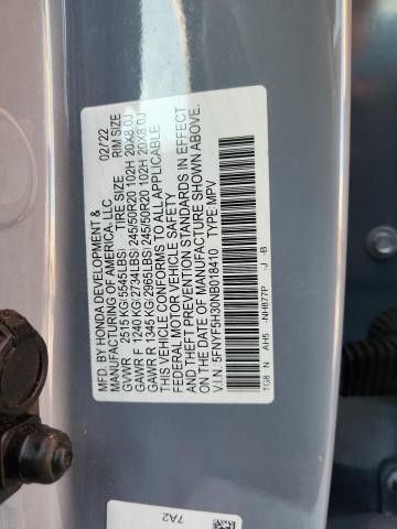 2022 Honda Pilot Sport