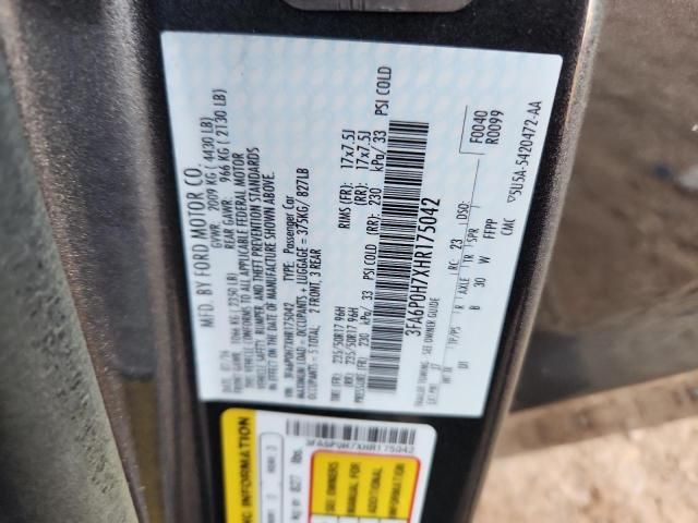 2017 Ford Fusion SE